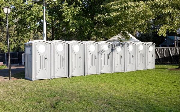 our special event porta potties come in a range of options, including luxury trailers, standard porta potties, and ada-accessible units